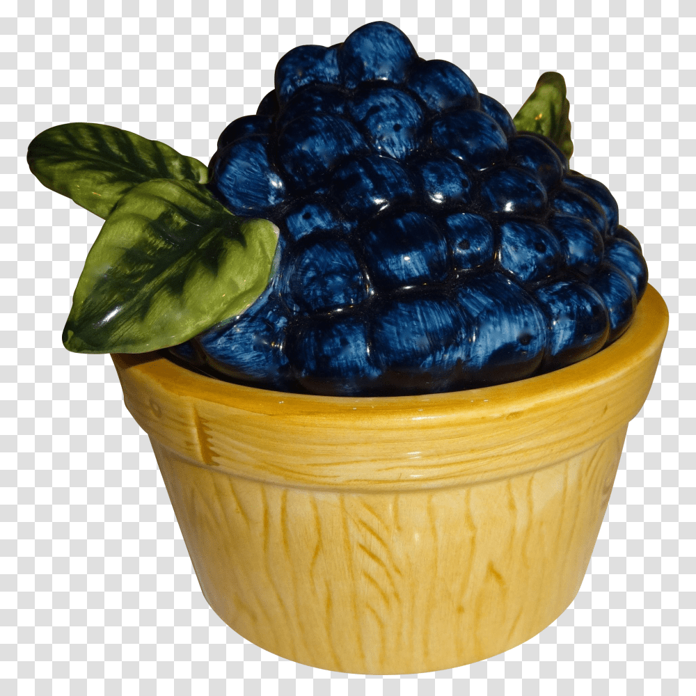 Bushel Of Blueberries Salt And Pepper Shakers Stacked Salt, Plant, Blueberry, Fruit, Food Transparent Png