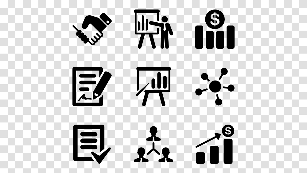 Business And Offices Business Icons For Powerpoint, Gray, World Of Warcraft Transparent Png