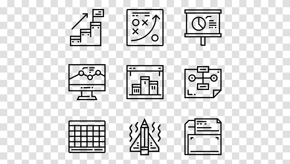 Business And Strategy Vector Computer Icon, Gray, World Of Warcraft Transparent Png