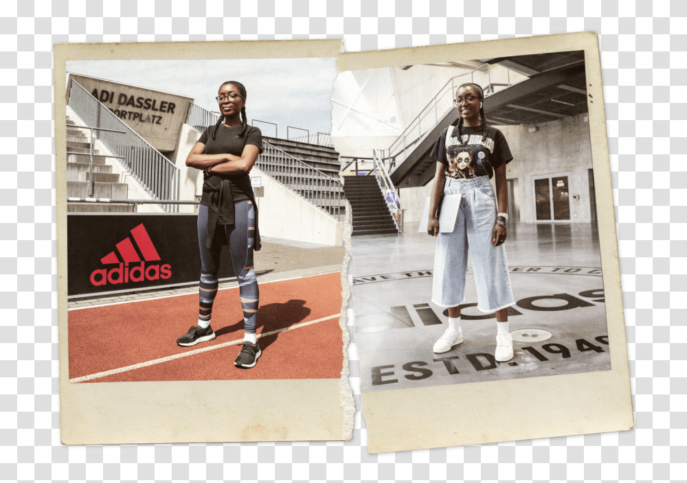Business Athlete Tobi Gbile At The Adidas Headquarters Adidas, Person, Shoe, Footwear Transparent Png