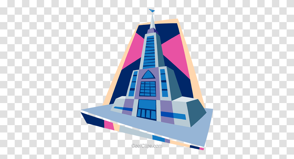 Business Building Royalty Free Vector Clip Art Illustration, Triangle, Cottage, House, Housing Transparent Png