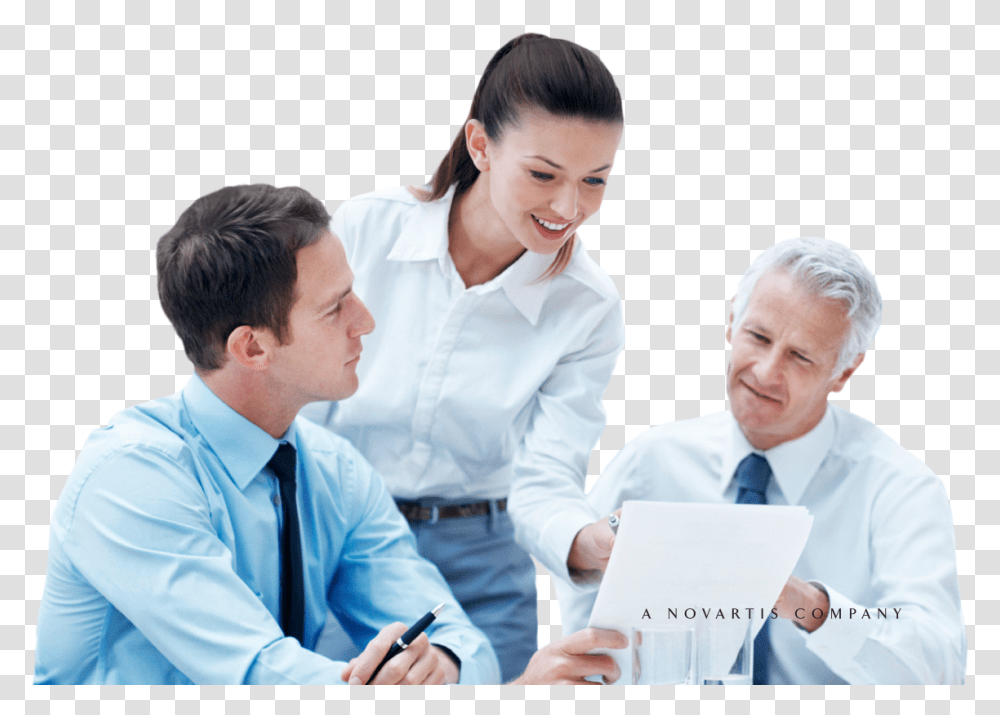 Business Business People Meeting, Person, Human, Sitting, Tie Transparent Png