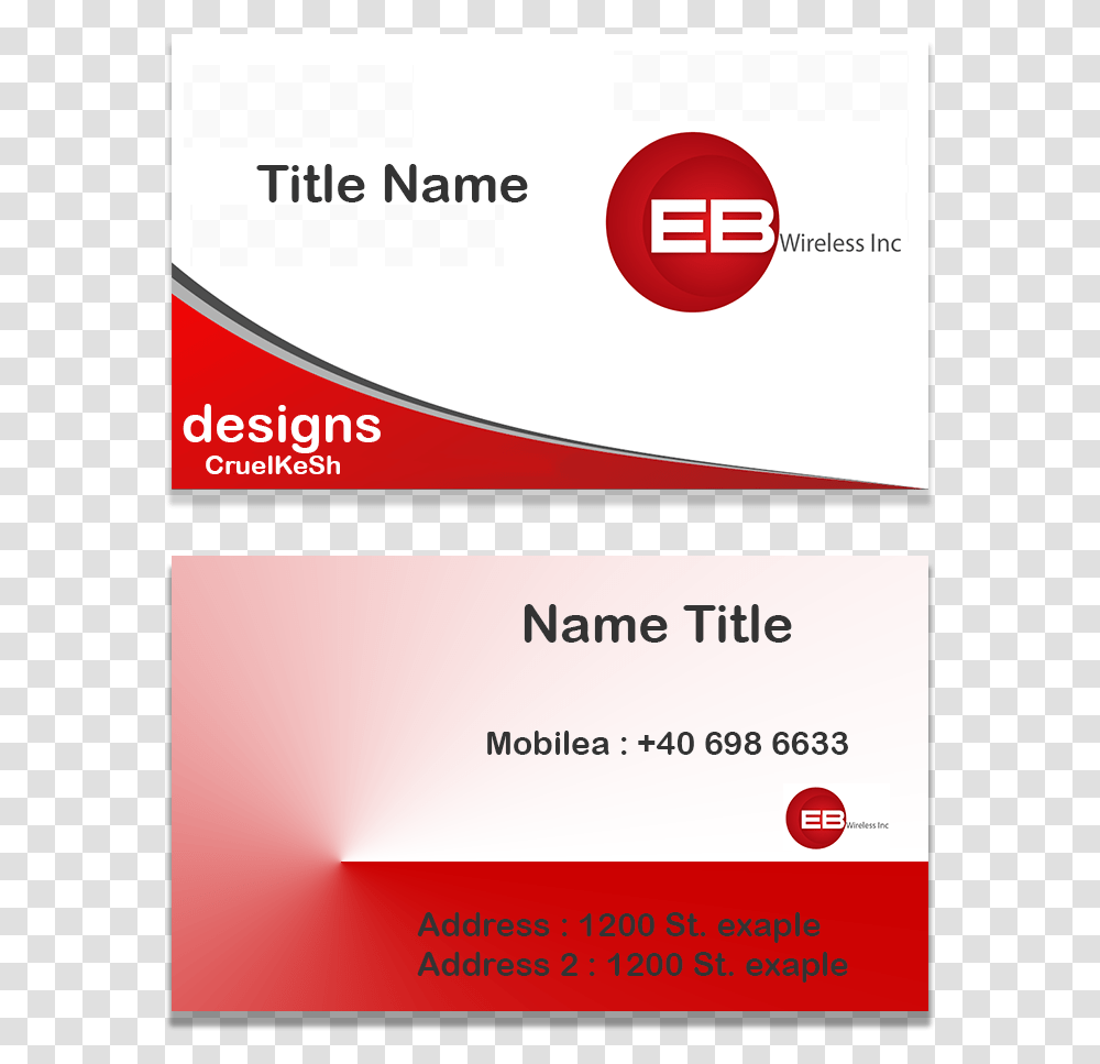 Business Card Design By Cruelkesh For This Project Graphic Design, Paper Transparent Png