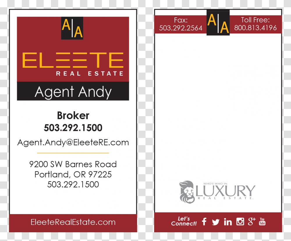 Business Card Parallel, Advertisement, Poster, Flyer Transparent Png
