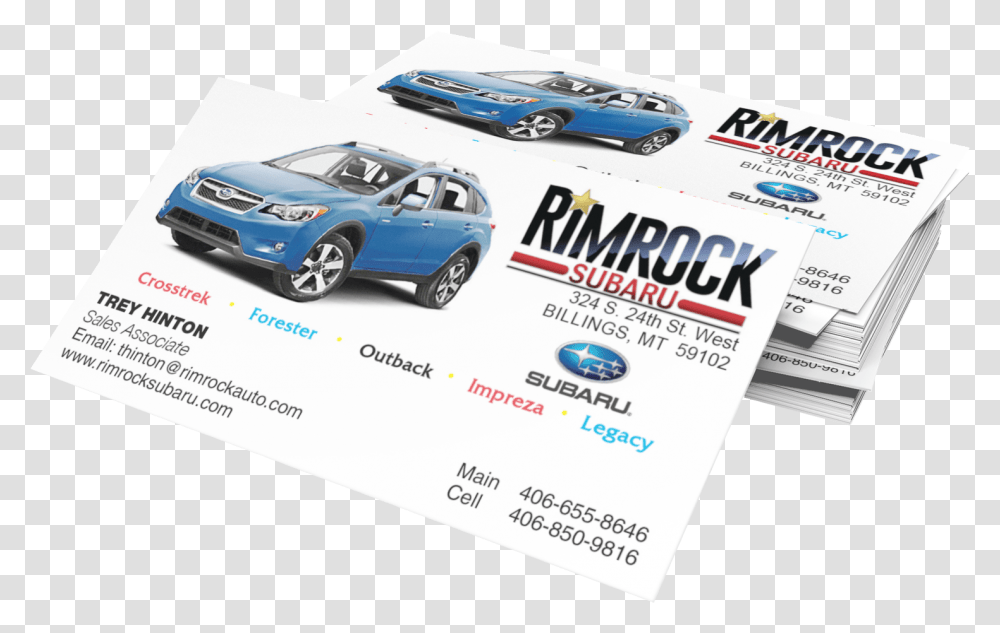 Business Cards Billings Mt Econo Print Subcompact Car, Advertisement, Poster, Flyer, Paper Transparent Png