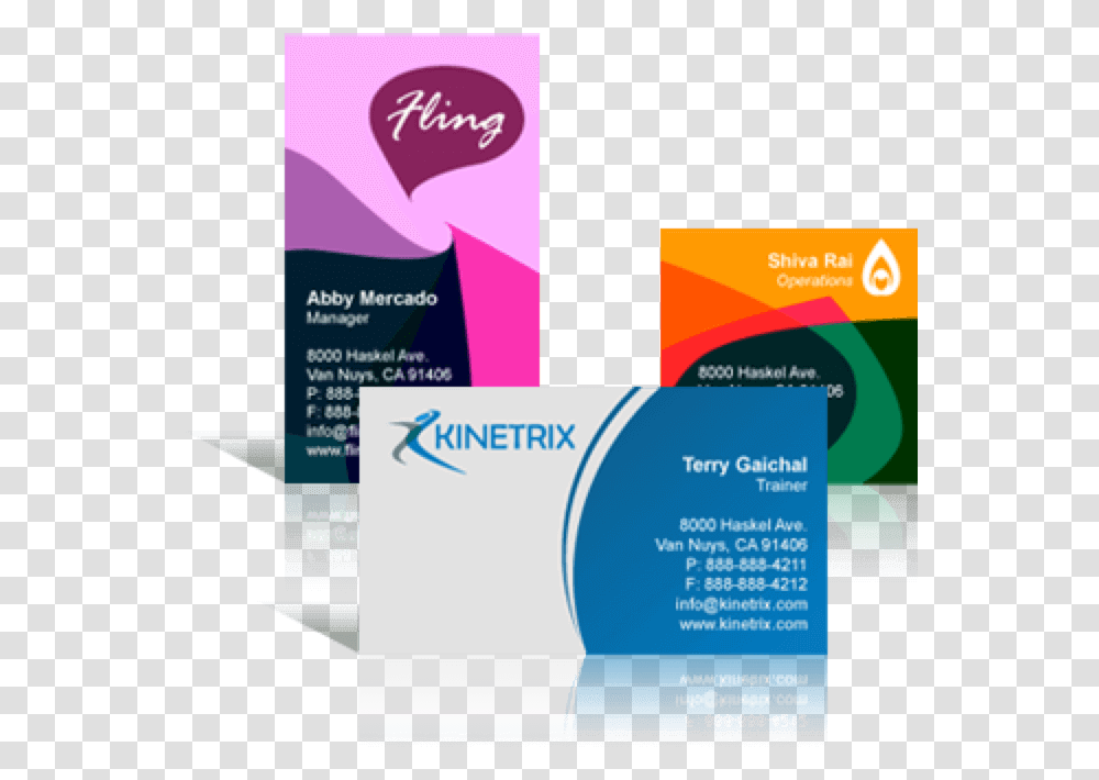 Business Cards Samples, Paper, Flyer, Poster Transparent Png