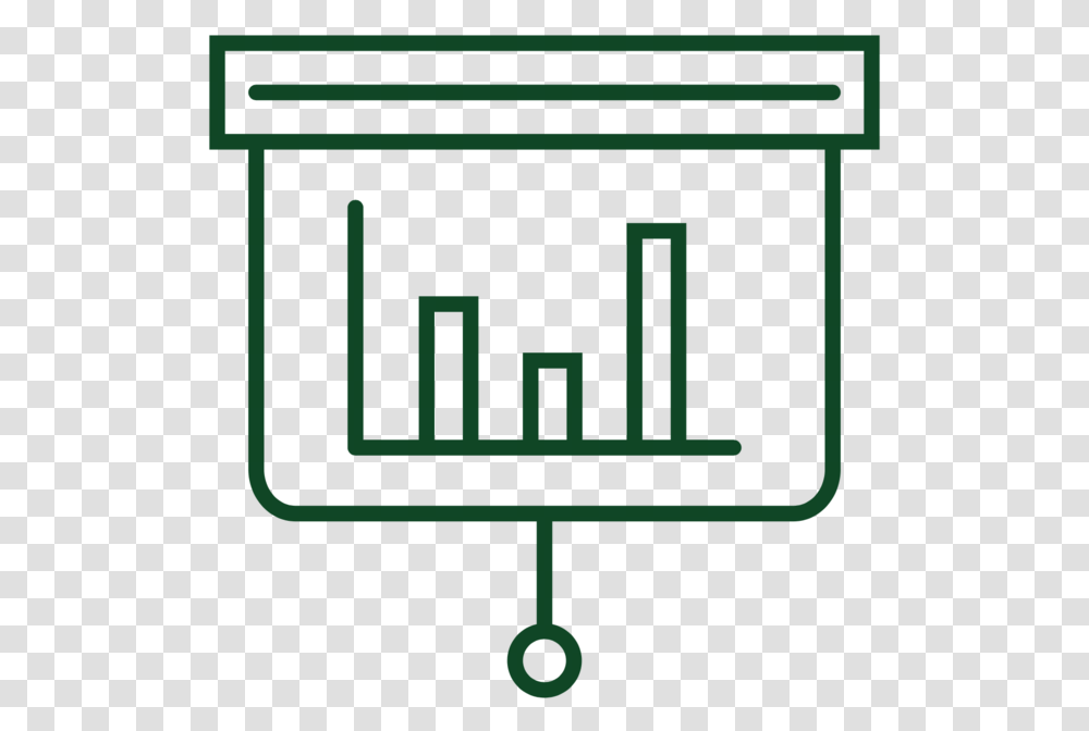 Business Chart Icon Green Gate Way Of India Icon, Sign, Number Transparent Png