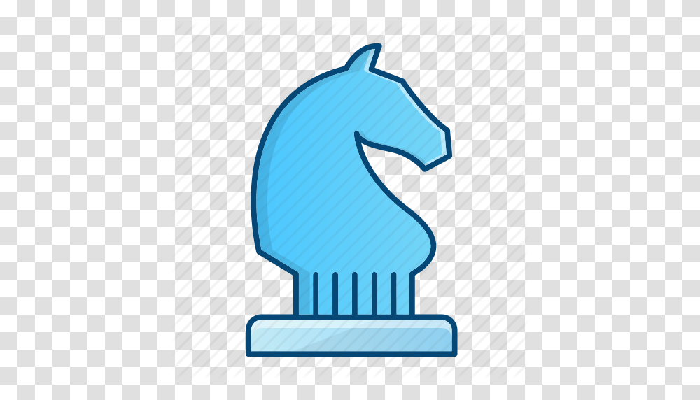 Business Chess Horse Plan Strategy Icon, Mammal, Animal, Sea Life, Light Transparent Png