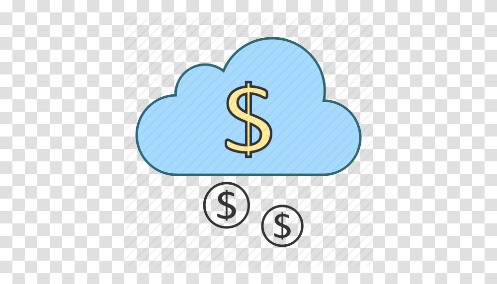 Business Cloud Dollar Money Ran, Alphabet, Logo Transparent Png