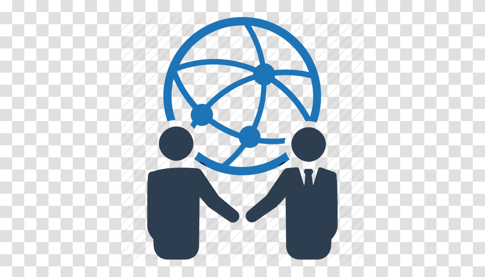 Business Communication Global Business Partnership Icon Transparent Png