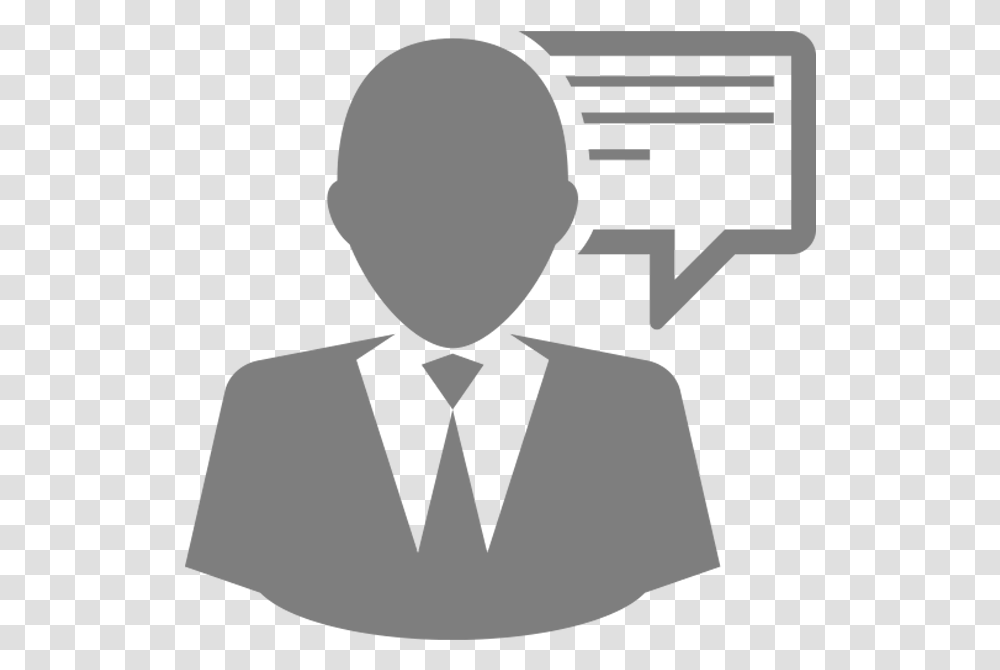 Business Consultant Icon, Person, Tie, Accessories Transparent Png
