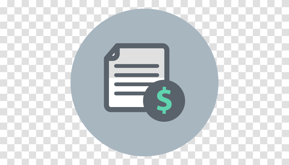 Business Document Dollar File Finance Icon, Outdoors, Nature, Vegetation Transparent Png