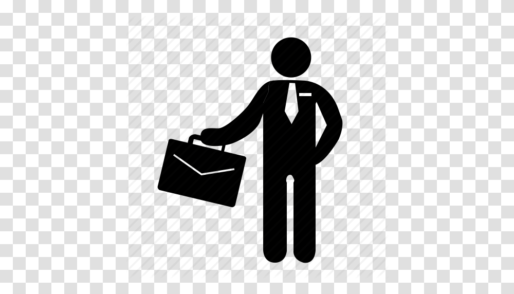 Business Finance Male Man Marketing Office Person Icon, Piano, Musical Instrument, Bag, Briefcase Transparent Png