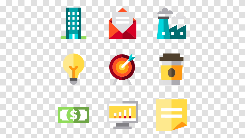 Business Flat Icons, Light, Lighting, Lightbulb Transparent Png
