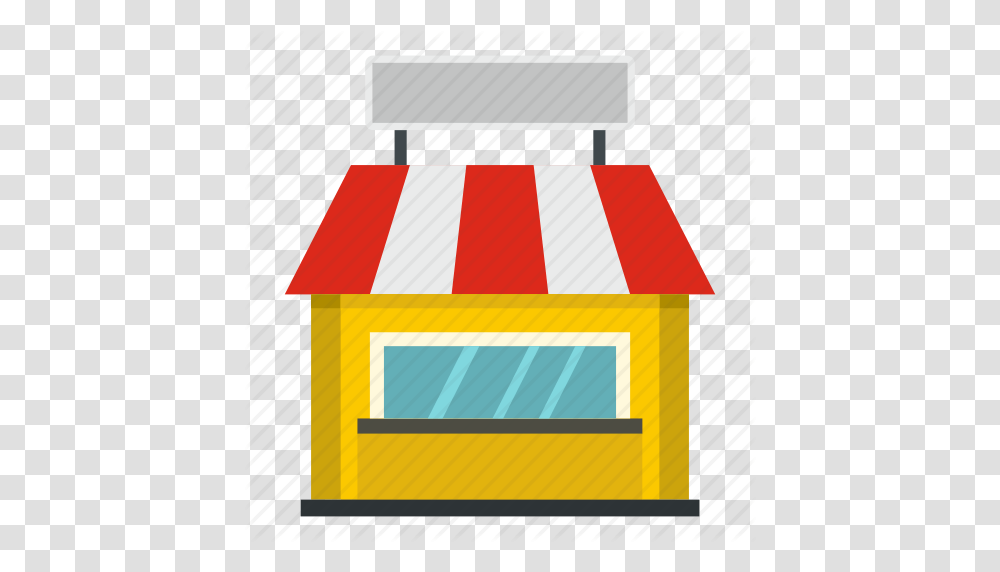 Business Food Kiosk Market Shop Store Street Icon, Flag, Mailbox, Letterbox Transparent Png