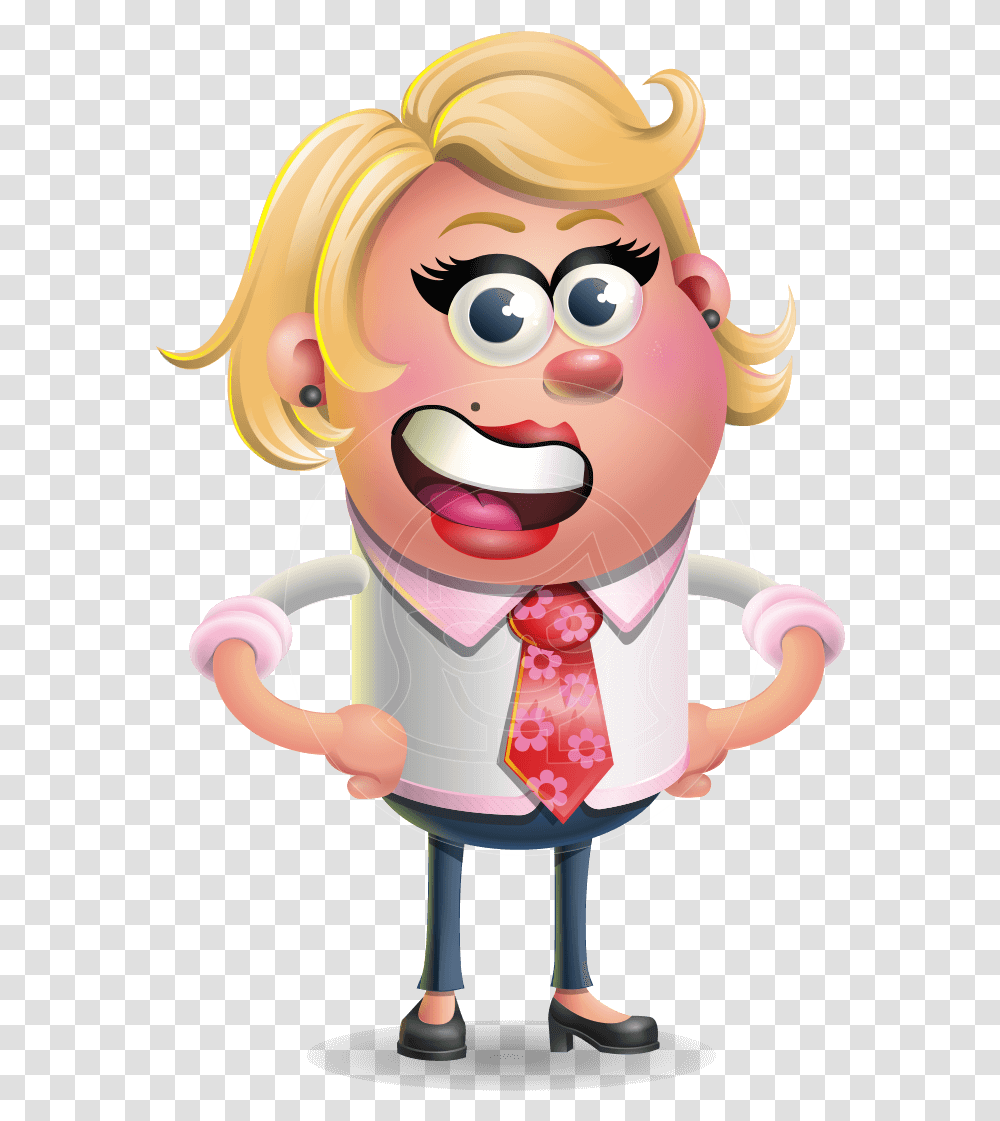 Business Girl, Performer, Toy, Face, Chef Transparent Png