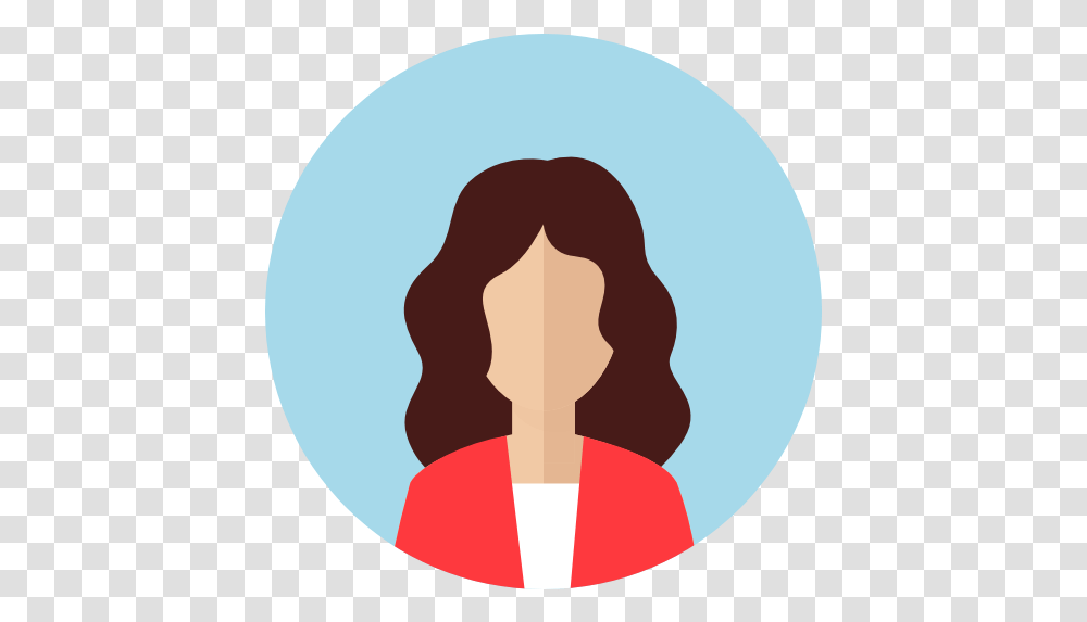Business Girl User Woman Profile Avatar People Icon Female Profile Picture Icon, Face, Person, Head, Word Transparent Png