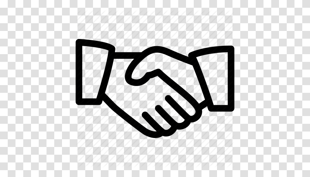 Business Hand Handshake Line Icon Meeting Icon, Piano, Leisure Activities, Musical Instrument Transparent Png