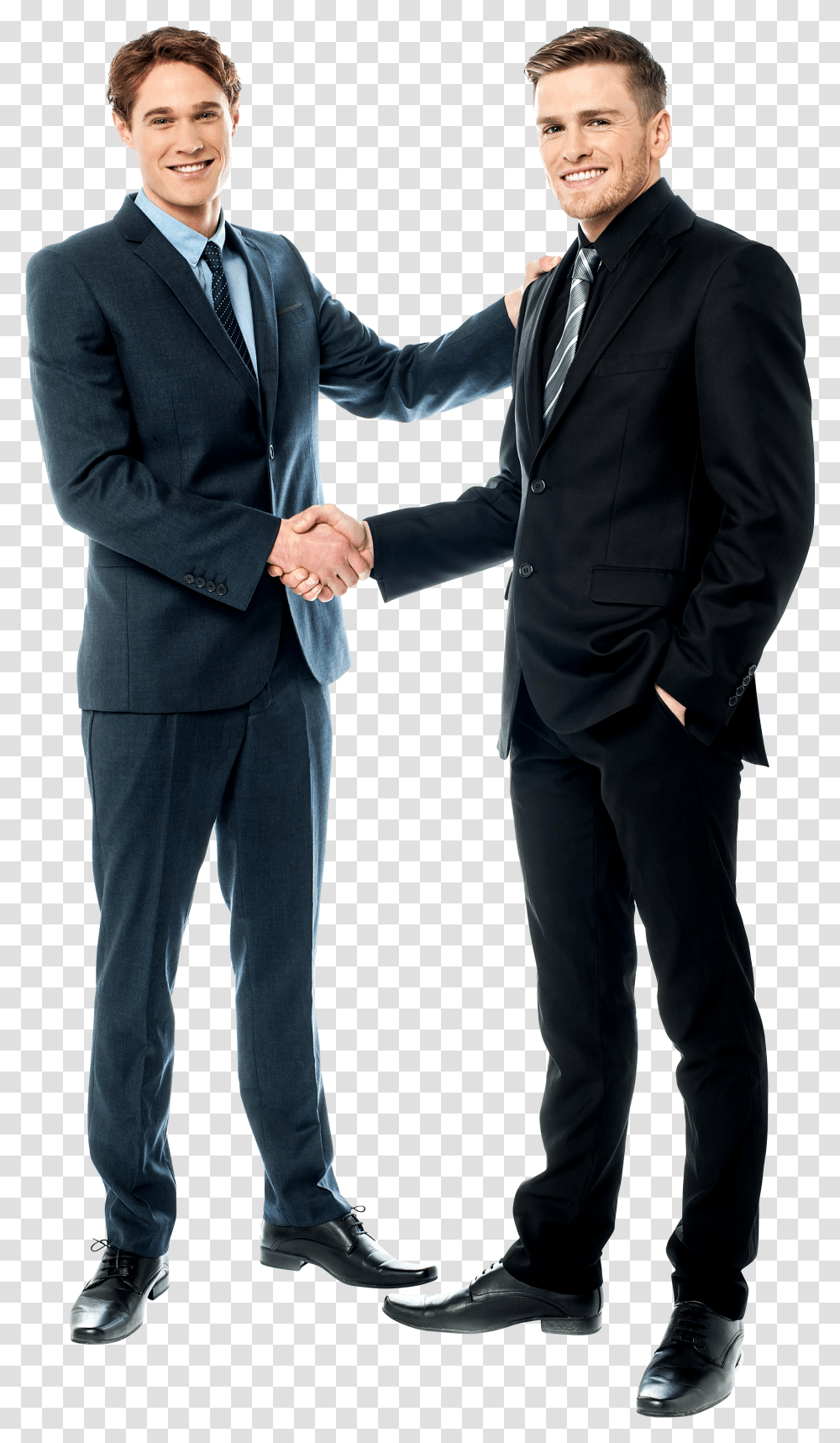 Business Handshake Image Businessman With Background Transparent Png