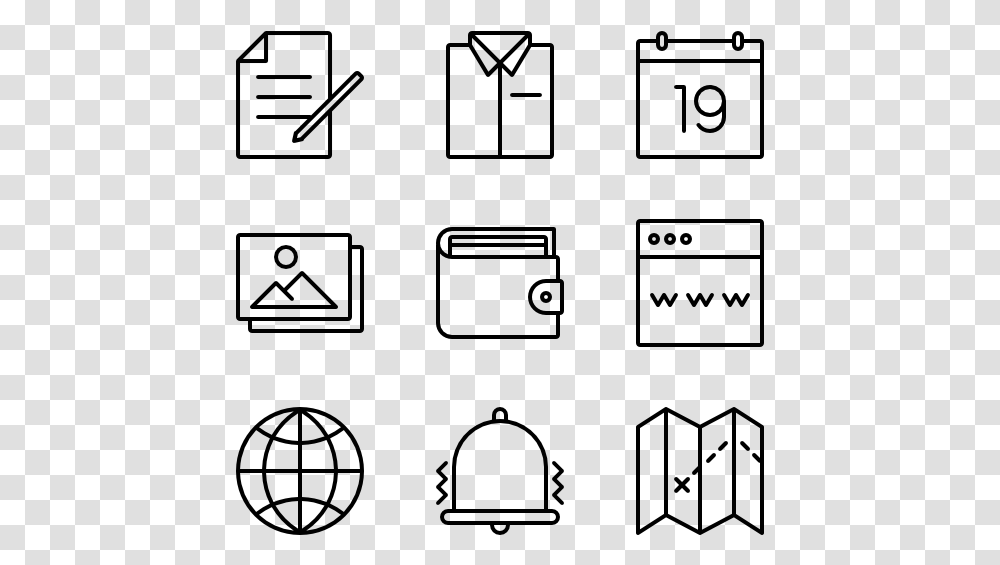 Business Icons Icons Adobe Vector, Gray, World Of Warcraft Transparent Png