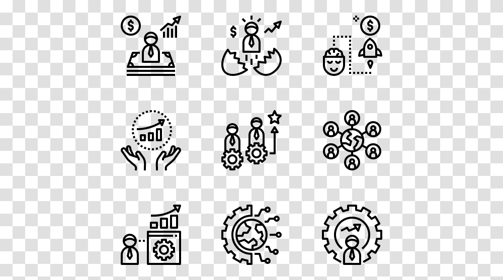 Business Incubator Drone Icons, Gray, World Of Warcraft Transparent Png