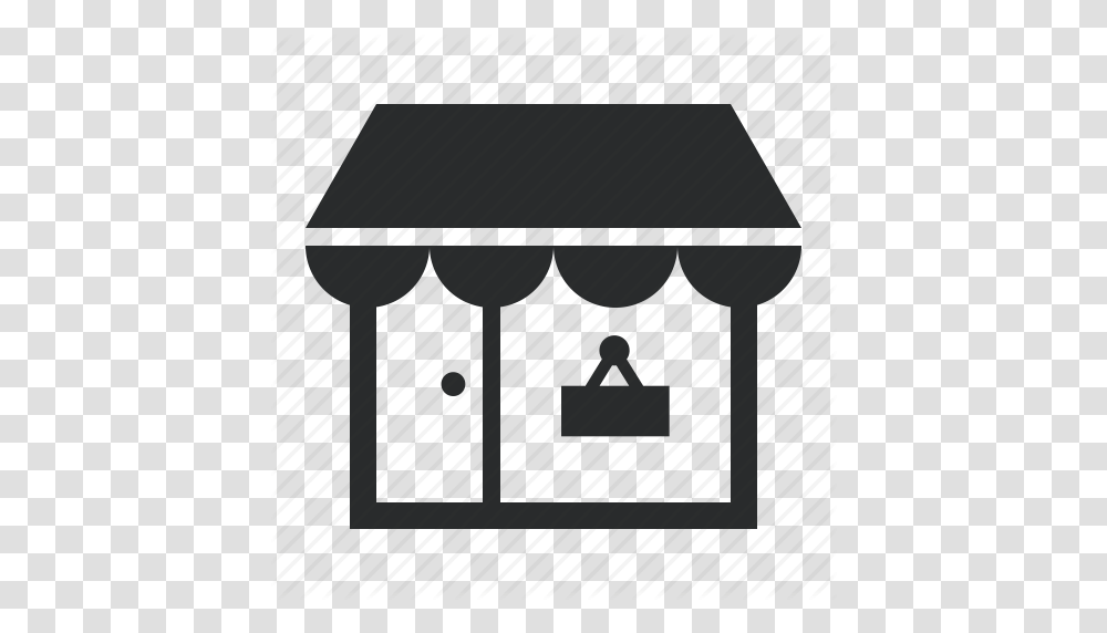 Business Industry Shop Shopping Small Business Icon, Building, Lighting, Silhouette, Architecture Transparent Png