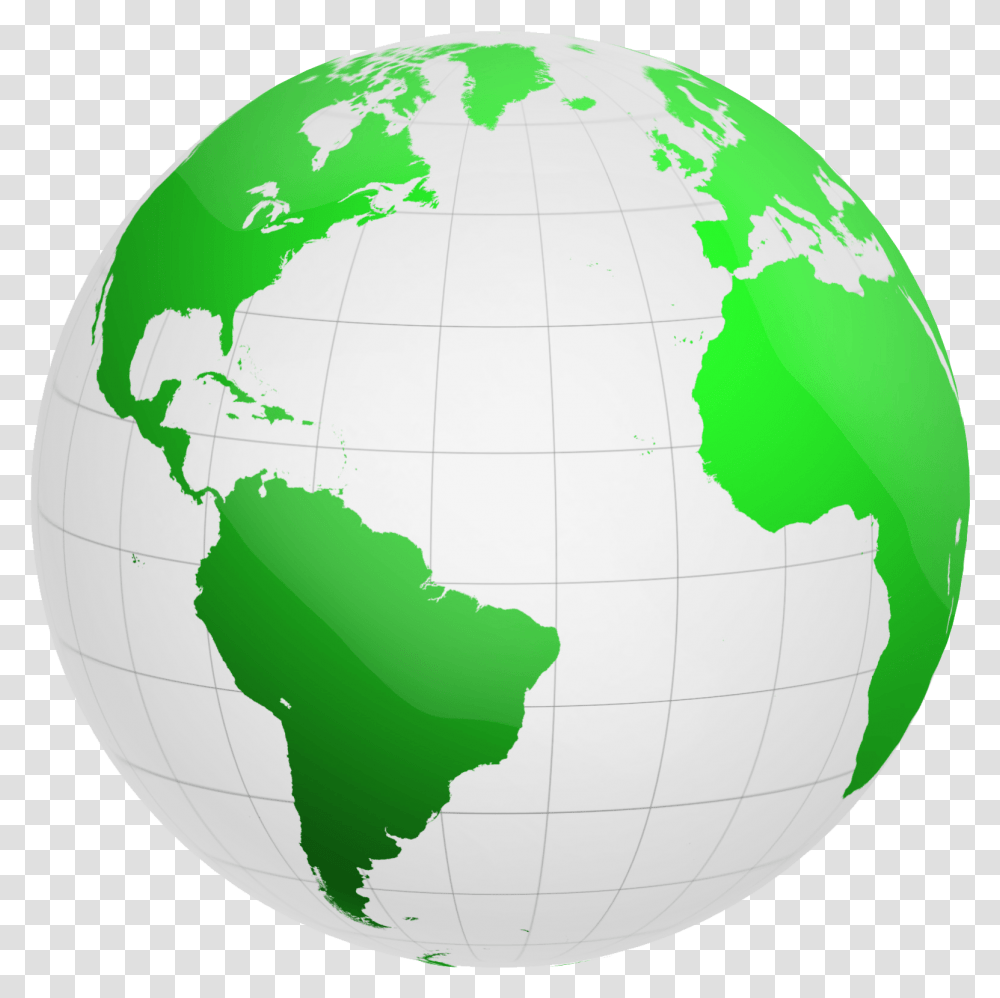 Business Internet Globe Green Green Globe, Outer Space, Astronomy, Universe, Planet Transparent Png