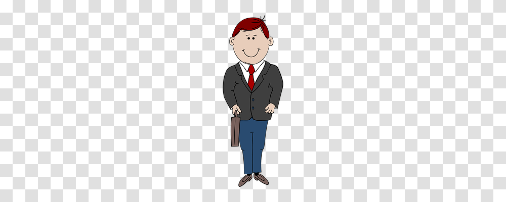 Business Man Person, Suit, Overcoat Transparent Png