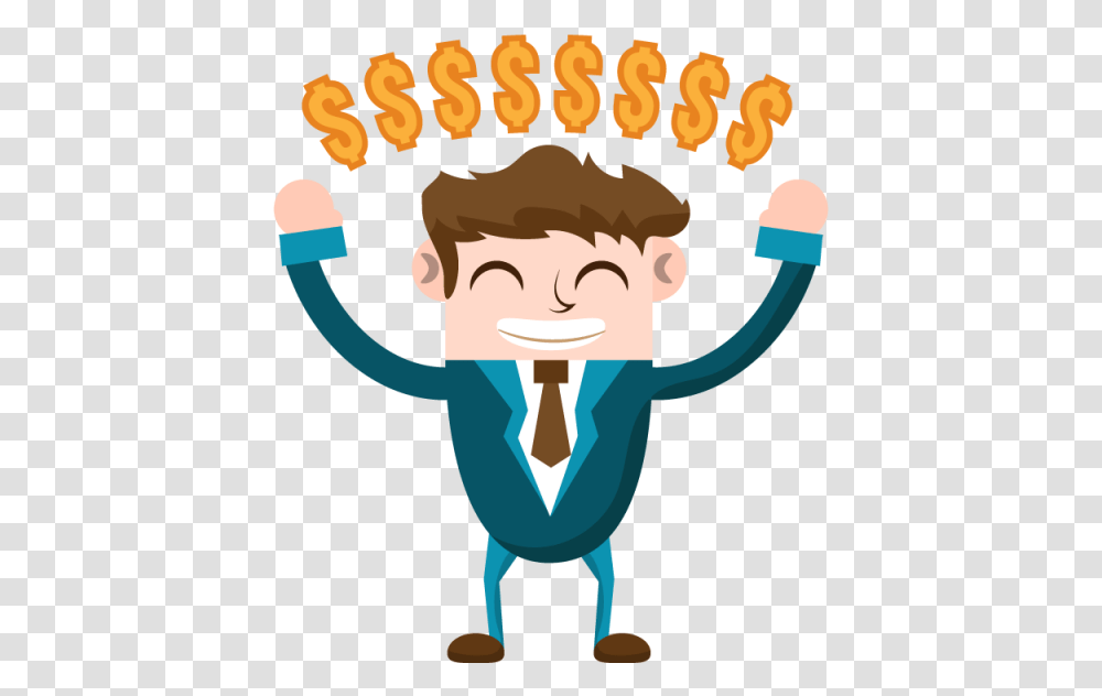 Business Man Funny People And Vector Business Drole, Elf, Face, Poster, Advertisement Transparent Png