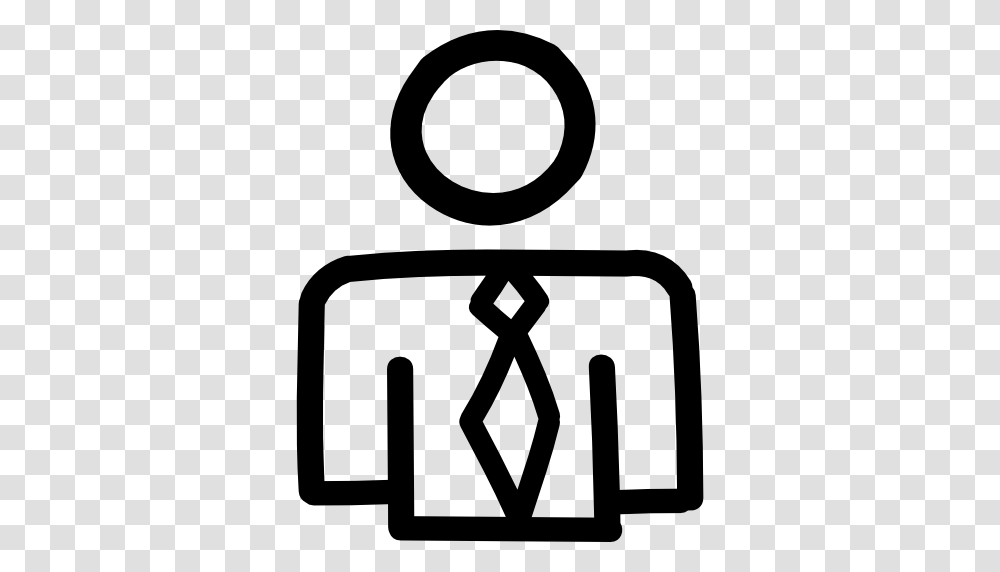 Business Man Hand Drawn Outline, Sign, Road Sign, Gas Pump Transparent Png