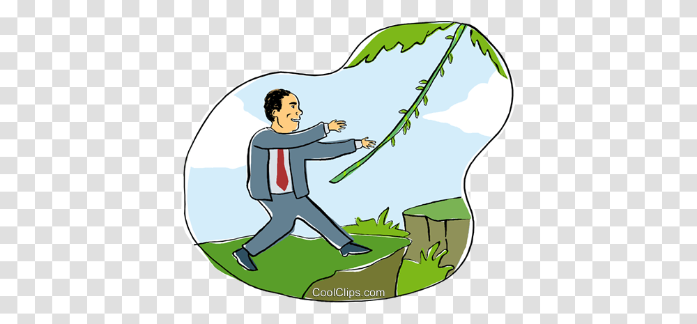 Business Man In Jungle Royalty Free Vector Clip Art Illustration, Person, Outdoors, Nature, Water Transparent Png