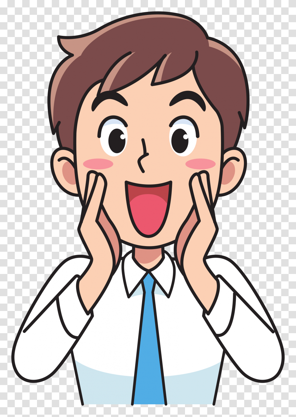 Business Man, Mouth, Lip, Tongue Transparent Png