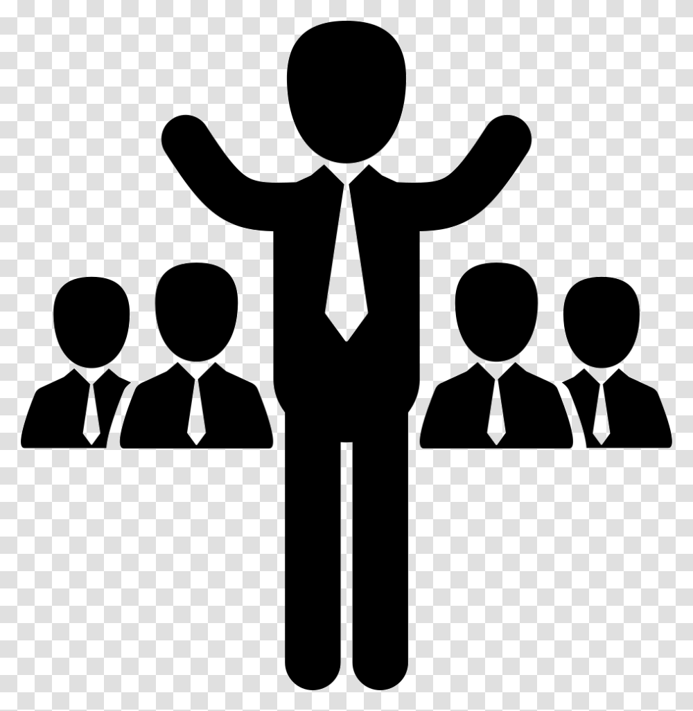 Business Meeting Group Businessman Icon, Audience, Crowd, Person, Human Transparent Png