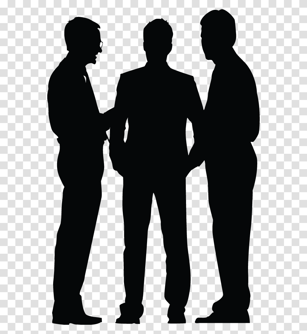 Business Meeting Silhouette Business People Silhouette, Person, Hand, Stencil, Family Transparent Png
