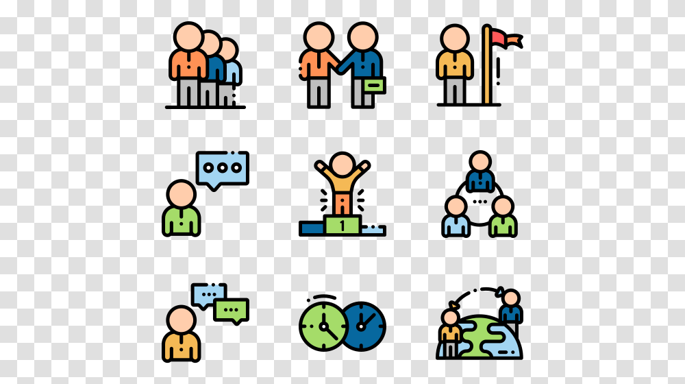 Business Meeting Statistical Analysis Icon, Super Mario, Pac Man Transparent Png
