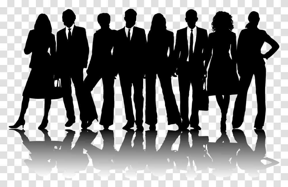 Business People Clipart 2 Image Business Professional Clipart, Silhouette, Text Transparent Png