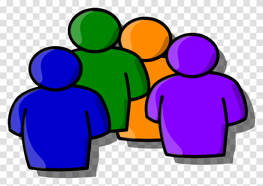 Business People Clipart, Crowd Transparent Png