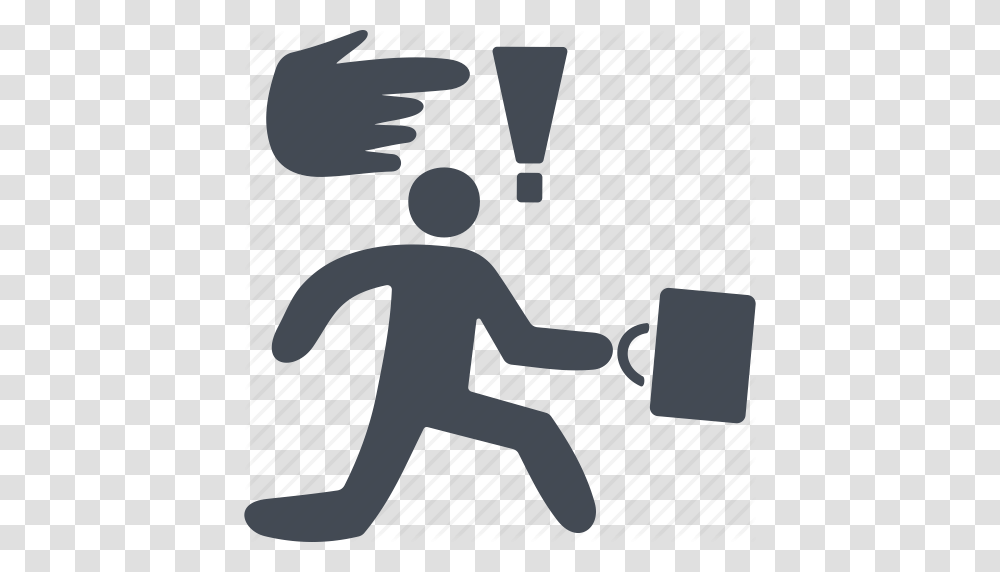 Business People Conflict Fleeing Man Human Man With A Briefcase, Pedestrian, Bird, Duel, Tarmac Transparent Png