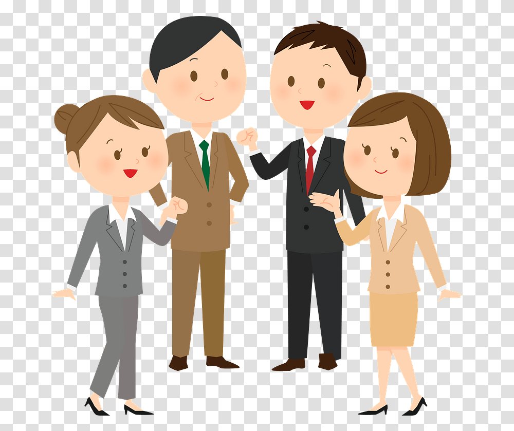 Business People From The Company Clipart Free Download Business People Clipart, Family, Person, Human, Hand Transparent Png