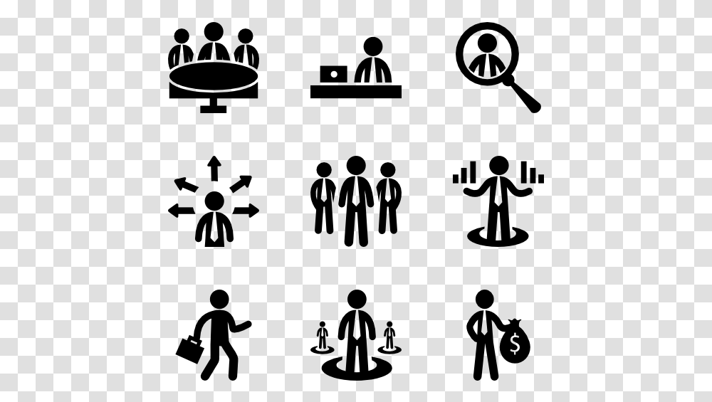 Business People Icon Business People Icons, Gray, World Of Warcraft Transparent Png