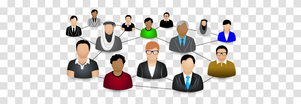 Business People Icons Image With No Sharing, Person, Human, Jury, Audience Transparent Png