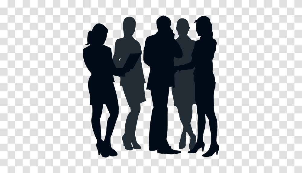 Business People Silhouette For Free Download On Ya Webdesign, Person, Hand, Duel, Flooring Transparent Png
