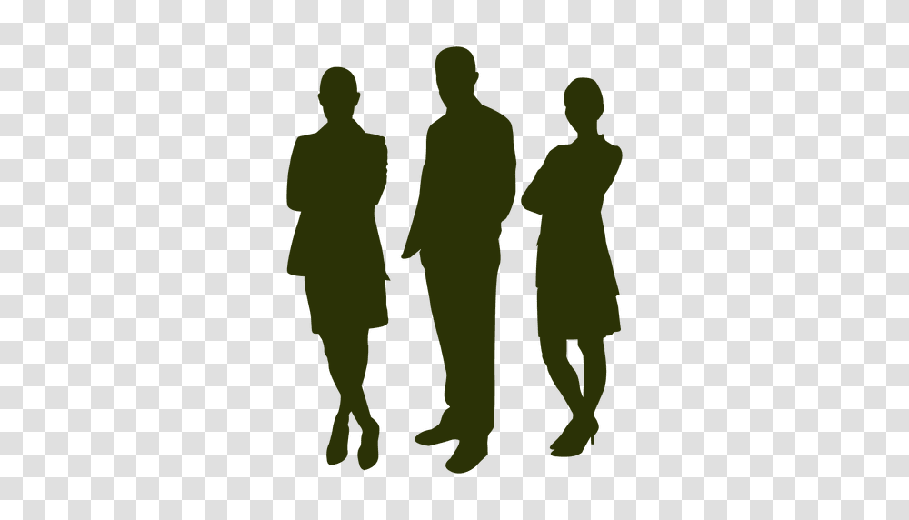 Business People Silhouette, Person, Human, Standing, Walking Transparent Png