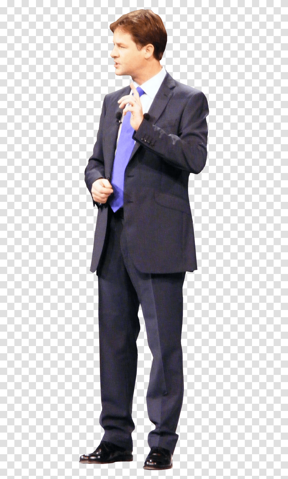 Business People Talking Nick Clegg, Suit, Overcoat, Tuxedo Transparent Png