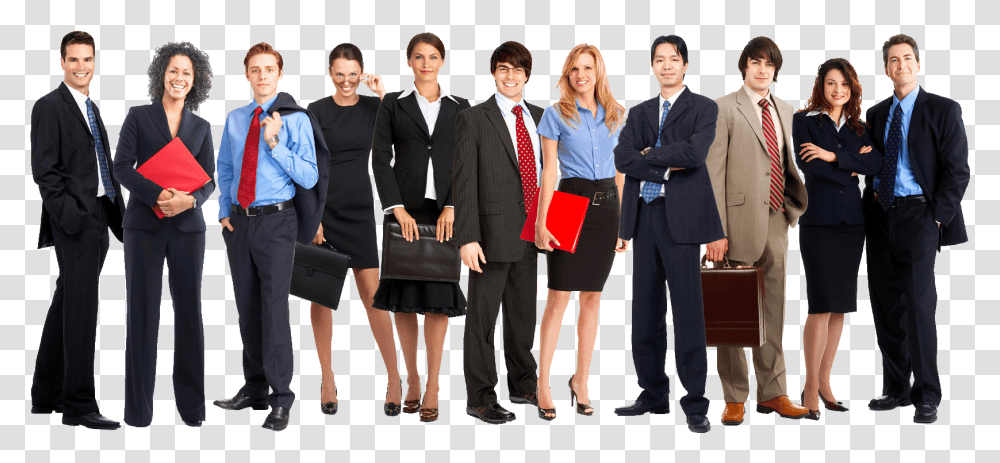 Business People Working, Person, Suit, Overcoat Transparent Png