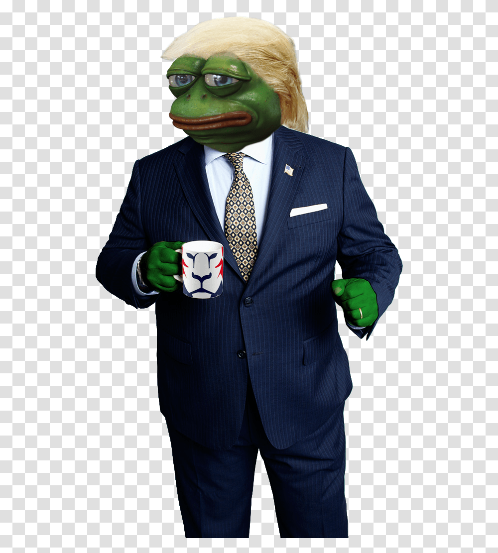 Business Pepe, Tie, Accessories, Suit Transparent Png