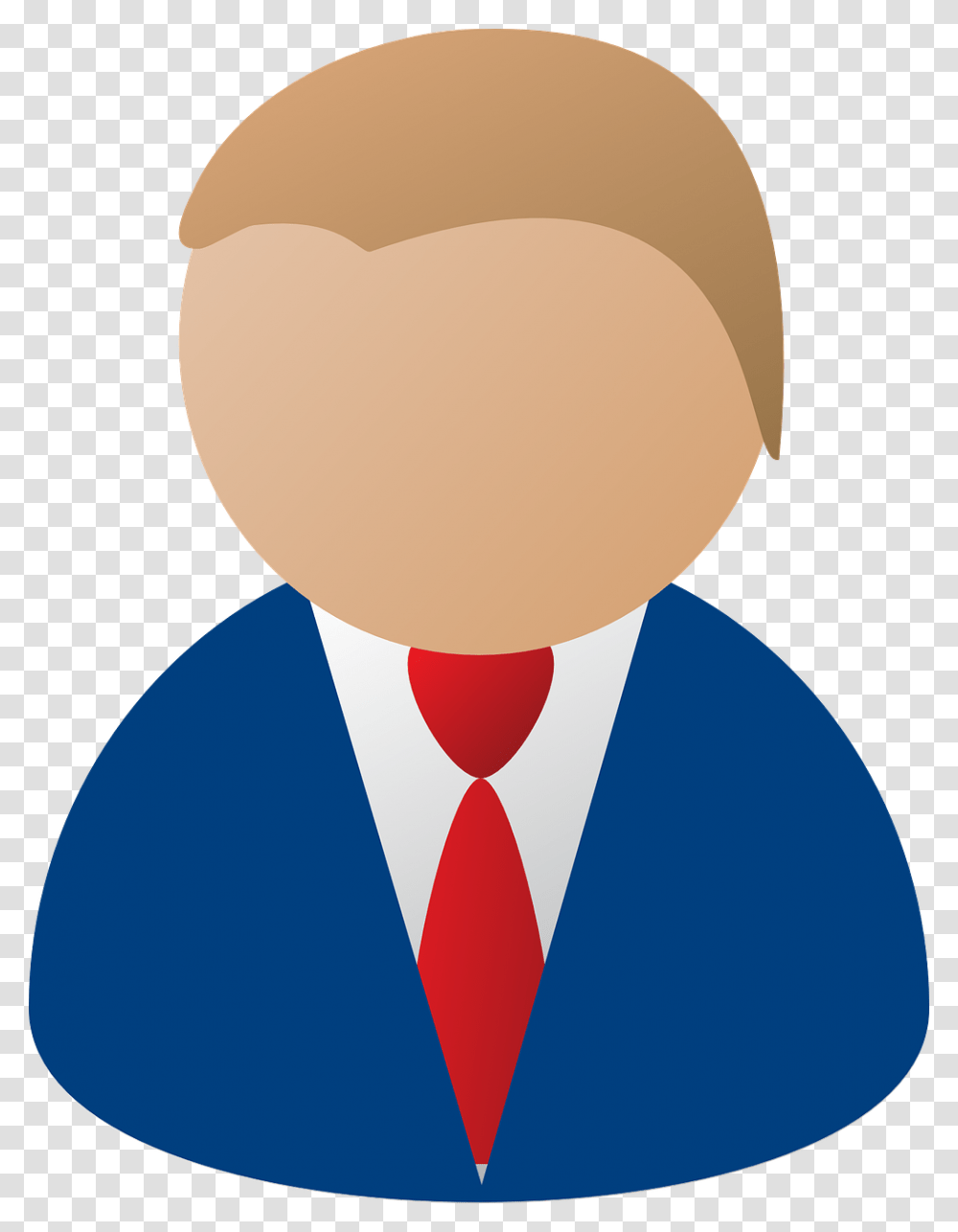 Business Person Clip Art, Balloon, Face, Tie, Accessories Transparent Png