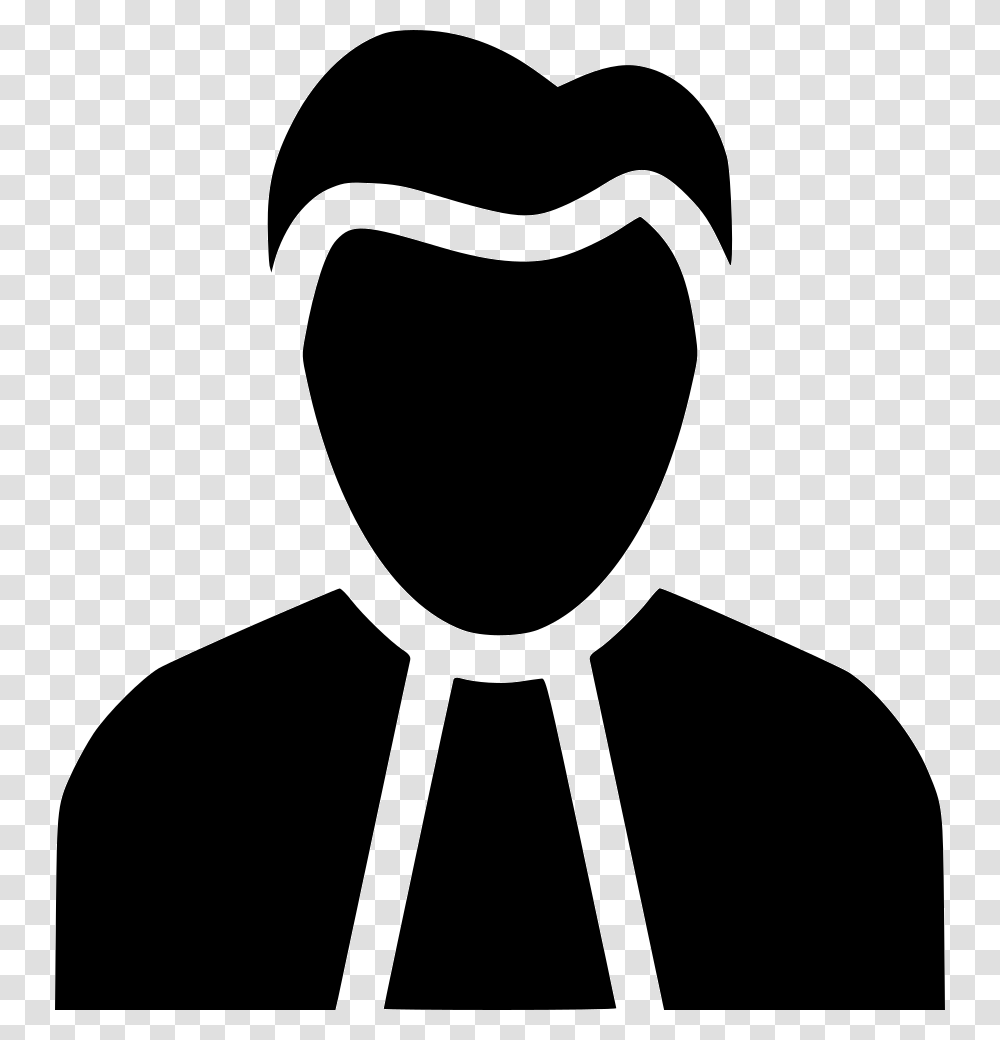 Business Person Customer Black And White, Stencil, Face, Photography Transparent Png