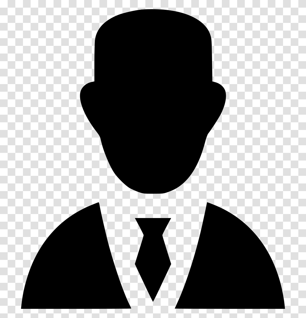 Business Person Icon, Stencil, Silhouette Transparent Png