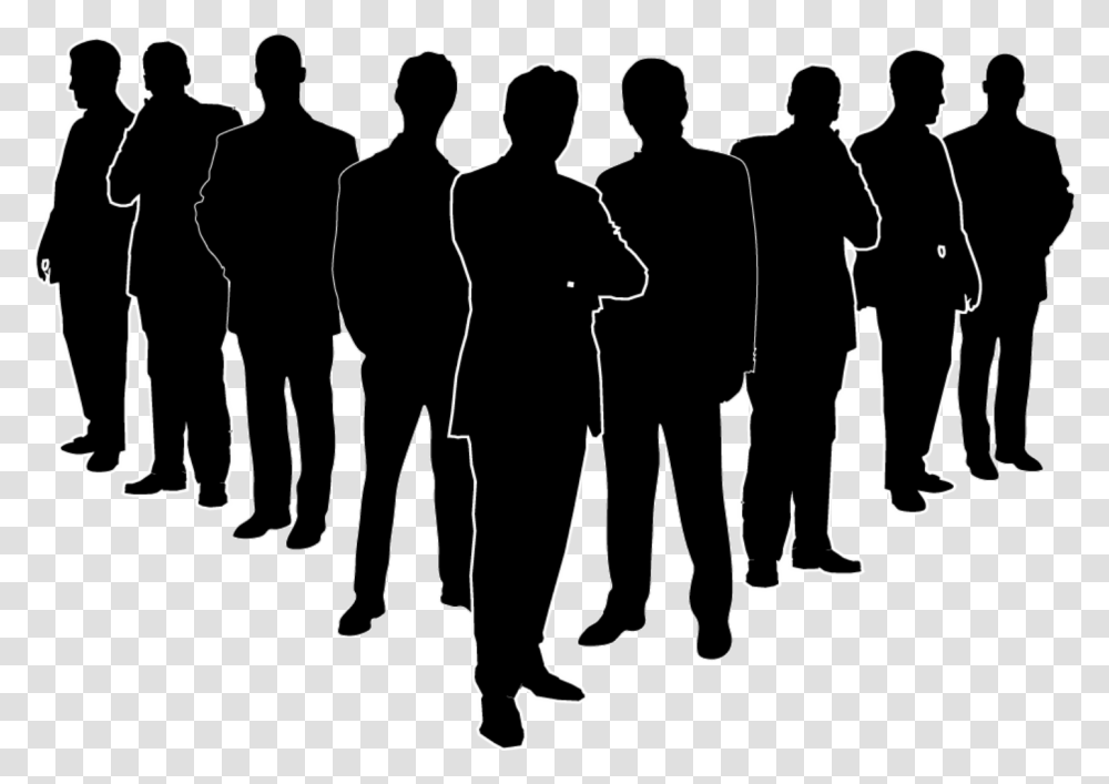 Business Person Silhouette Free Business Professional Graphics, Human, People, Crowd, Hand Transparent Png
